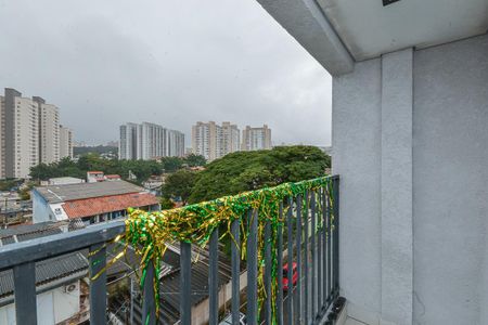 Sacada de apartamento à venda com 1 quarto, 24m² em Vila Gea, São Paulo