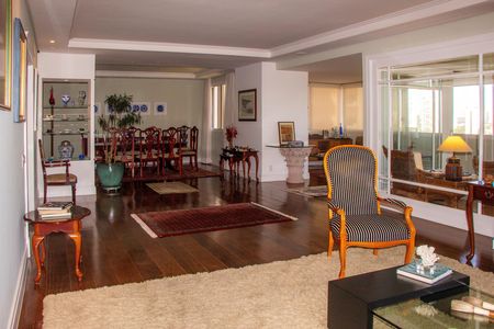 Sala de TV de apartamento à venda com 4 quartos, 440m² em Jardim Belgica, São Paulo