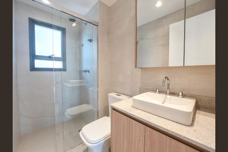 Banheiro de apartamento para alugar com 2 quartos, 81m² em Brooklin, São Paulo