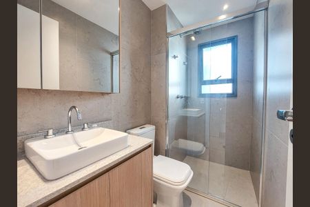 Banheiro da Suíte de apartamento para alugar com 2 quartos, 81m² em Brooklin, São Paulo