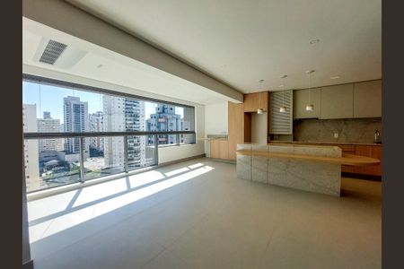 Sala de apartamento para alugar com 2 quartos, 81m² em Brooklin, São Paulo