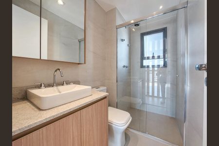 Banheiro de apartamento para alugar com 2 quartos, 81m² em Brooklin, São Paulo