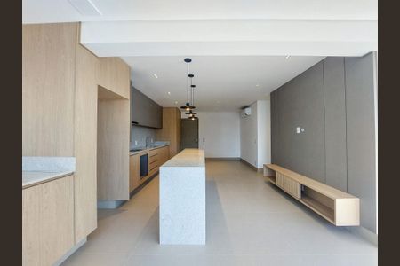 Sala de apartamento para alugar com 3 quartos, 81m² em Brooklin, São Paulo