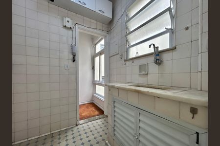 Cozinha de apartamento à venda com 1 quarto, 40m² em Botafogo, Rio de Janeiro