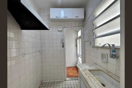 Cozinha de apartamento à venda com 1 quarto, 40m² em Botafogo, Rio de Janeiro