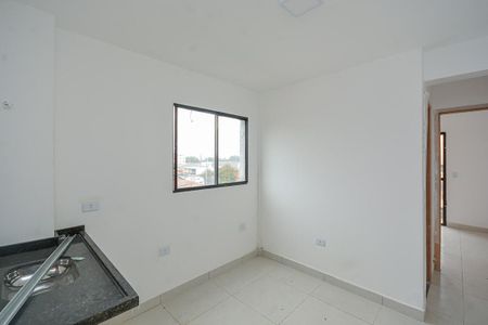 Sala/Cozinha de apartamento à venda com 1 quarto, 24m² em Vila Gea, São Paulo