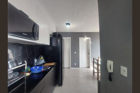Cozinha de apartamento para alugar com 2 quartos, 33m² em Jardim Prudência, São Paulo