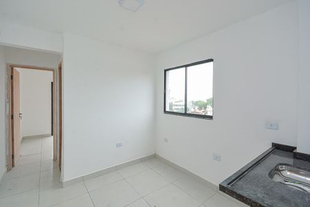 Sala/Cozinha de apartamento à venda com 1 quarto, 24m² em Vila Gea, São Paulo
