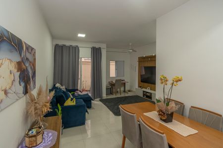 Sala de Estar/Jantar  de apartamento à venda com 2 quartos, 67m² em Jardim Dulce (nova Veneza), Sumaré