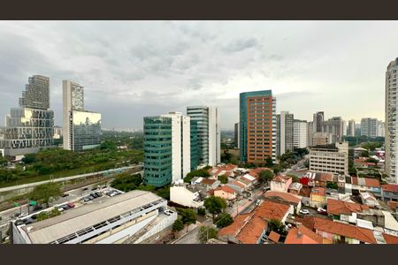Vista da Varanda de kitnet/studio para alugar com 1 quarto, 26m² em Pinheiros, São Paulo