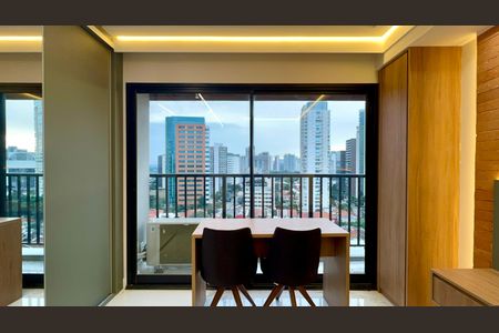 Studio para alugar com 26m², 1 quarto e sem vagaVaranda