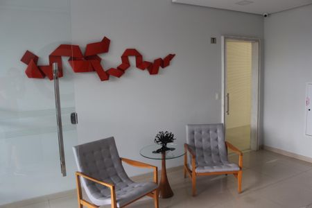 Apartamento à venda com 90m², 3 quartos e 2 vagasHall social