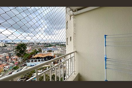 Varanda da Sala de apartamento para alugar com 2 quartos, 55m² em Vila Endres, Guarulhos