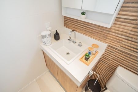 Apartamento à venda com 77m², 2 quartos e 1 vaga Apartamento à venda com 77m², 2 quartos e 1 vagaBanheiro da Suíte 1