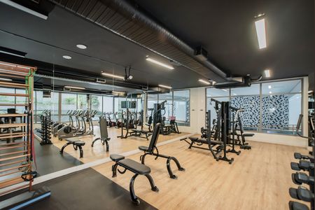 Apartamento à venda com 77m², 2 quartos e 1 vaga Apartamento à venda com 77m², 2 quartos e 1 vagaÁrea comum - Academia