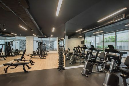 Apartamento à venda com 77m², 2 quartos e 1 vaga Apartamento à venda com 77m², 2 quartos e 1 vagaÁrea comum - Academia