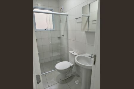 Banheiro de casa de condomínio para alugar com 3 quartos, 76m² em Quintais do Imperador, Sorocaba