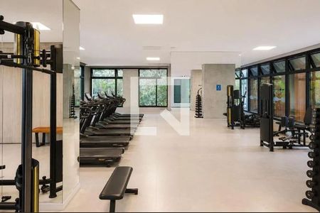 Apartamento para alugar com 60m², 1 quarto e 1 vaga Apartamento para alugar com 60m², 1 quarto e 1 vagaAcademia
