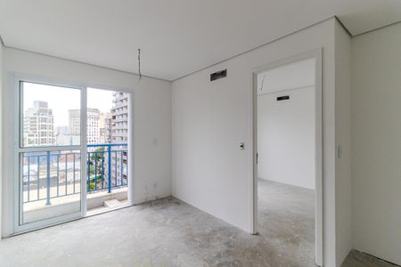 Sala de apartamento à venda com 1 quarto, 34m² em República, São Paulo