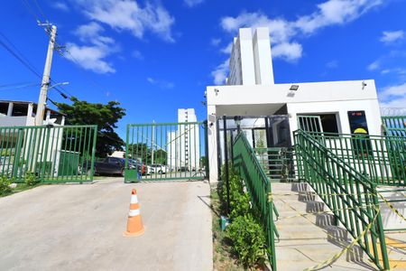 Apartamento para alugar com 38m², 2 quartos e 1 vagaFachada e portaria