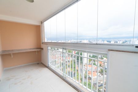 Sacada da Sala de apartamento para alugar com 3 quartos, 94m² em Vila Campestre, São Paulo