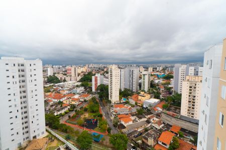 Vista da Sacada da Sala de apartamento para alugar com 3 quartos, 94m² em Vila Campestre, São Paulo