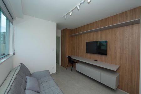 SALA de apartamento para alugar com 1 quarto, 44m² em Barro Preto, Belo Horizonte