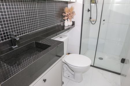 Apartamento à venda com 37m², 2 quartos e sem vaga Apartamento à venda com 37m², 2 quartos e sem vagaBanheiro