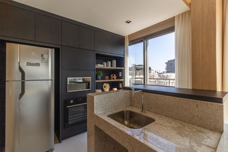 Studio à venda com 24m², 1 quarto e sem vaga Studio à venda com 24m², 1 quarto e sem vagaÁrea comum - Salão de festas