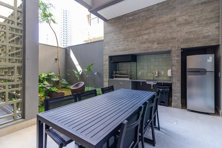 Studio à venda com 24m², 1 quarto e sem vaga Studio à venda com 24m², 1 quarto e sem vagaÁrea comum - Churrasqueira