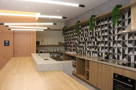 Studio à venda com 27m², 1 quarto e sem vaga Studio à venda com 27m², 1 quarto e sem vagaSalão de Festas