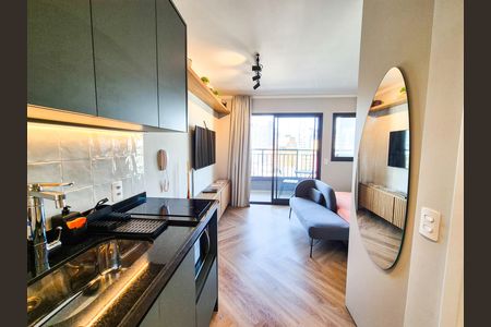 Studio à venda com 27m², 1 quarto e sem vaga Studio à venda com 27m², 1 quarto e sem vagaCozinha