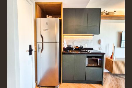 Studio à venda com 27m², 1 quarto e sem vaga Studio à venda com 27m², 1 quarto e sem vagaCozinha