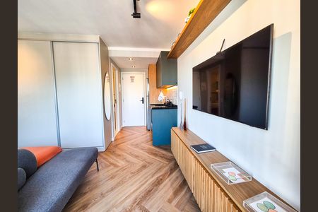 Studio à venda com 27m², 1 quarto e sem vaga Studio à venda com 27m², 1 quarto e sem vagaSala/Quarto
