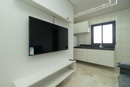 Sala de apartamento para alugar com 2 quartos, 34m² em Parque Santa Madalena, São Paulo