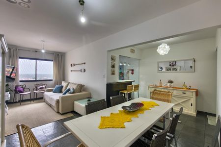Sala de apartamento para alugar com 2 quartos, 112m² em Balneario Flórida, Praia Grande