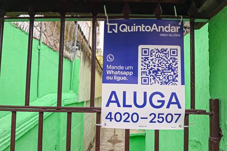 Casa para alugar com 88m², 2 quartos e sem vaga Casa para alugar com 88m², 2 quartos e sem vagaFachada com placa