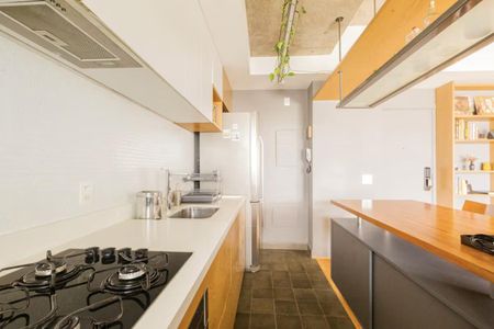 Cozinha de apartamento à venda com 1 quarto, 49m² em Consolação, São Paulo