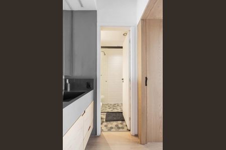 Cozinha de apartamento à venda com 1 quarto, 49m² em Consolação, São Paulo