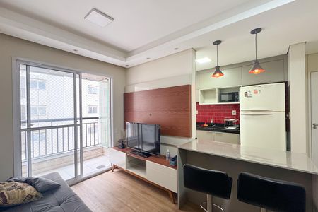 Sala de apartamento para alugar com 2 quartos, 56m² em Planalto, São Bernardo do Campo