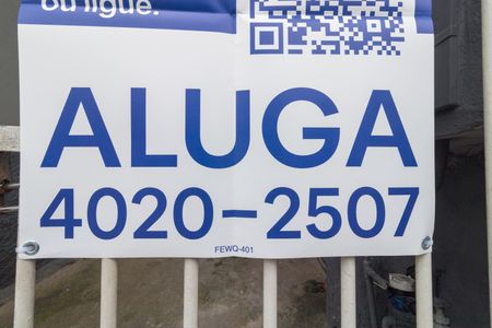 Casa para alugar com 55m², 1 quarto e 2 vagas Casa para alugar com 55m², 1 quarto e 2 vagasPlaca instalada