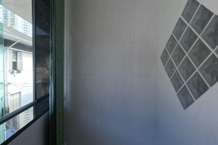 Varanda da Sala de casa para alugar com 3 quartos, 116m² em Marapé, Santos