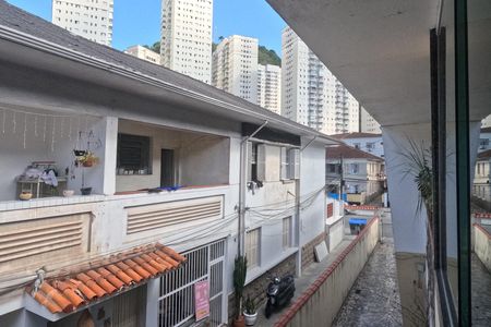 Vista da Varanda da Sala de casa para alugar com 3 quartos, 116m² em Marapé, Santos
