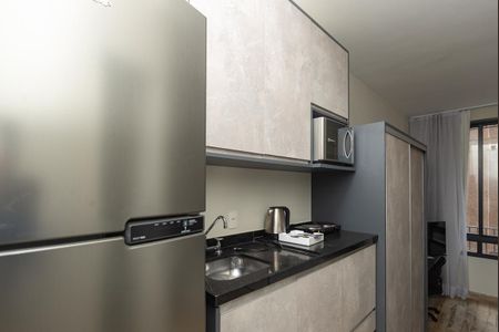 Cozinha Americana de kitnet/studio para alugar com 1 quarto, 24m² em Perdizes, São Paulo