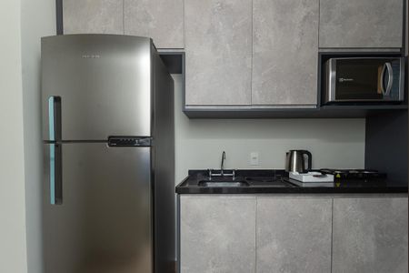 Cozinha Americana de kitnet/studio para alugar com 1 quarto, 24m² em Perdizes, São Paulo