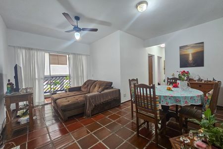 Sala de apartamento para alugar com 2 quartos, 77m² em Parque Enseada, Guarujá