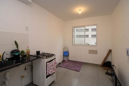 Sala/Cozinha de apartamento à venda com 1 quarto, 24m² em Vila Nova das Belezas, São Paulo
