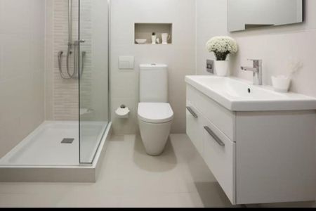 Apartamento para alugar com 46m², 1 quarto e 1 vaga Apartamento para alugar com 46m², 1 quarto e 1 vagaBanheiro