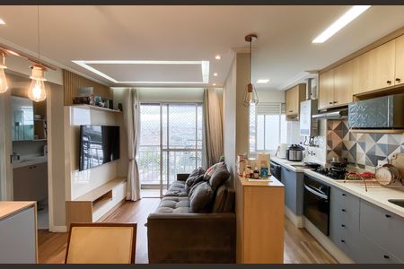 Sala de apartamento à venda com 2 quartos, 46m² em Jardim Brasilia, São Paulo
