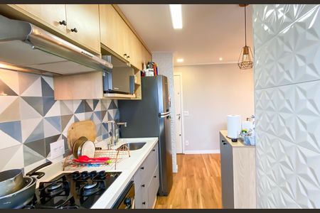 Cozinha de apartamento à venda com 2 quartos, 46m² em Jardim Brasilia, São Paulo